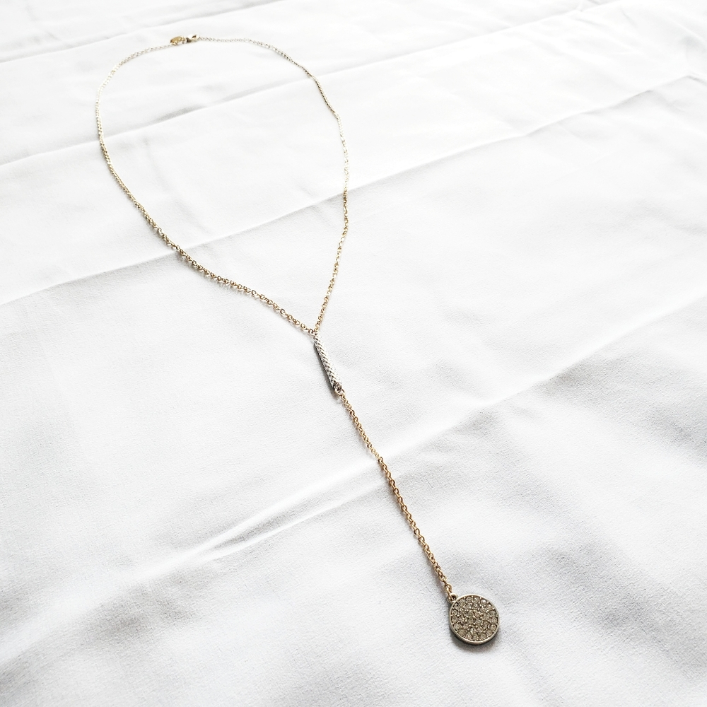Charming Charlie | Long Drop Pendant Y Necklace